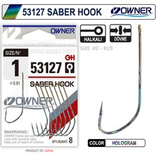 Owner 53127 Uzun Hologramlı Olta Iğnesi