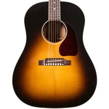 Gibson J-45 Standard Elektro Akustik Gitar (Vintage Sunburst)