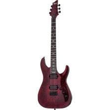 Schecter C-1 Elektro Gitar (Apocalypse Red Reign)