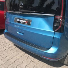 Cappafe Volkswagen Caddy 2021- Arka Tampon Eşiği Abs