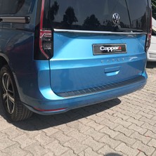 Cappafe Volkswagen Caddy 2021- Arka Tampon Eşiği Abs