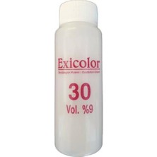 Renna Saç Boyası 60 ml - 9r Yoğun Açık Sarı + Exicolor 60 ml Oksidan 30 Volüm + Boya Naylonu