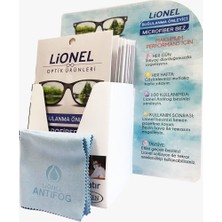 Lionel Antifog Gözlük Camı Buğu Buhar Önleyici Sihirli Mikrofiber Bez 5 Adet