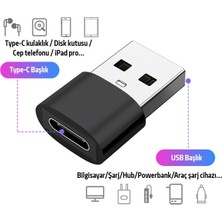 Ally USB To Type-C Dişi Çevirici Dönüştürücü Adaptör