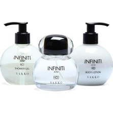 Vakko Infınıtı For Her No:1 100ML Edp+Vücut Losyon 150ML+DUŞ Jel 250ML