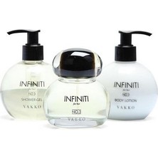 Vakko Infınıtı For Her No:3 100ML Edp+Vücut Losyon 150ML+DUŞ Jel 250ML