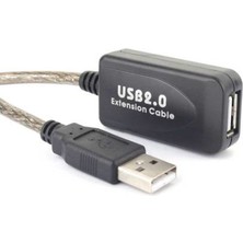 Platoon 20 Metre Extension USB Uzatma Kablosu Dişi Erkek USB 2.0 Am-Fm Gü