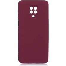 Case 4U Xiaomi Redmi Note 9 Pro Kılıf Kamera Korumalı Içi Kadife Logosuz Mara Lansman Silinebilir Kılıf Koyu Pembe