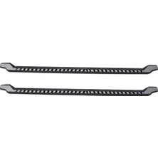 Omsa Line Isuzu D Max Dakar Yan Basamak Siyah V1 Işıksız 2012-2020 Arası