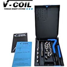 Völkl Völkel V-Coil M6X1.0 Helicoil Seti Diş Tamir Takımı