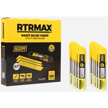 RTRMAX Rtrmax RAK116 Maket Bıçağı Yedeği 18-*100*0.5 mm