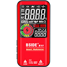 Bside S11 Akıllı 9999 Sayım Multimetre Dijital LCD (Yurt Dışından)