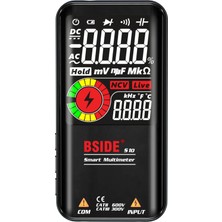 Bside S10 Akıllı 9999 Sayım Multimetre Dijital LCD (Yurt Dışından)