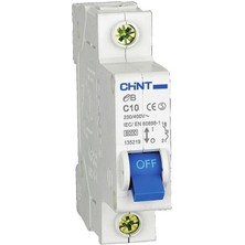 Chınt 186429 10A 1 Kutup B Tip 4.5ka Otomatik Sigorta