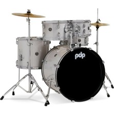 PDP Drums centerstage 22'' 5-Parça Akustik Davul Seti (Diamond White Sparkle)