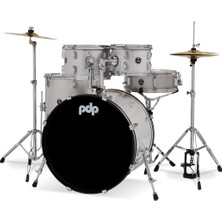 PDP Drums centerstage 22'' 5-Parça Akustik Davul Seti (Diamond White Sparkle)