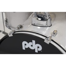 PDP Drums centerstage 22'' 5-Parça Akustik Davul Seti (Diamond White Sparkle)