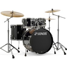 Sonor Aq1 Stage Akustik Davul Seti (Piano Black)