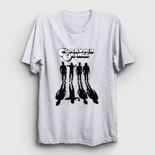 Presmono Unisex Beyaz Gang Film Otomatik Portakal A Clockwork Orange T-Shirt