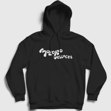 Presmono Unisex Siyah Moloko Vellocet Film Otomatik Portakal A Clockwork Orange Kapüşonlu Sweatshirt