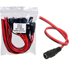 Fully TK34 Power Kablo Dişi 25CM (5.5x2.5) Fully E336D
