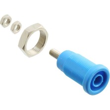 Robotistan 4 mm Korumalı Tip Bourn Jak - Mavi