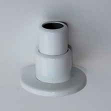 Radiva Havlupan Boru Gizleme Kılıfı Yaylı Beyaz