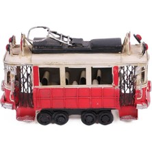 Otantik Çarşı Dekoratif Metal Taksim Tramvay Orta Boy 1104W-5