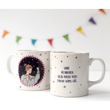 Bikutumutluluk Tasarım Kupa Serisi - Yıldızın Parlasın Bikutumutluluk Kızı Kupa