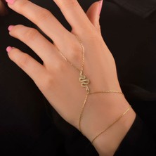 Engingold 14K Altın Yılan Model Şahmeran