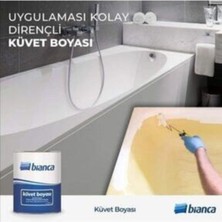 Bianca - Küvet Boyası Beyaz 1 kg + Rulo