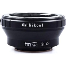 Fusnid Nikon1 J1/j2/j3/v1/v2/v3 Kamera ile Uyumlu Olympus Om Lens (Yurt Dışından)