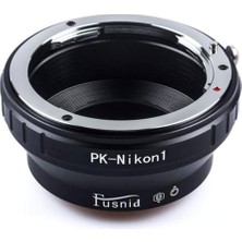 Fusnid Nikon1 J1/j2/j3/v1/v2/v3 Kamera ile Uyumlu Pentax Pk Lens (Yurt Dışından)