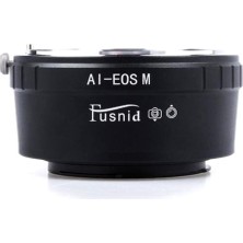 Fusnid Canon Eos M Kamera ile Uyumlu Nikon Ai Lens (Yurt Dışından)
