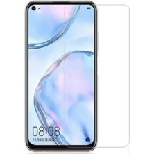 Nettech Huawei P40 Lite E Uyumlu 0.3 mm Ön Koruma Cam Ekran Koruyucu