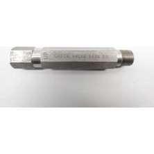 Merıam 942K 50 Paslanmaz Dişli Sıralı Çek Valf 1/4ın Npt D660440