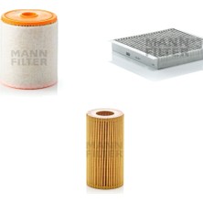 Mann Fılter Audi A6 (4gh,4gj) 3.0 Tdi 190 Hp 15-18 Mann Filtre Bakım Seti