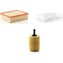 Mann Fılter Audi A4 (8e/8h,b6+B7) 2.0 Tdi 125-140-170 Hp 04-08 Mann Filtre Bakım Seti