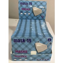 Mask-19 Üts Onaylı N95 Medikal Maske (50 Adet)