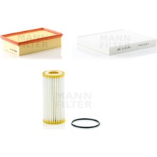 Mann Fılter Audi A3 (8V) 1.8 Tfsi 179 Hp 12-16 Mann Filtre Bakım Seti