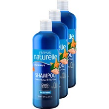 Farmasi Farması Naturelle Sea Therapy Yosun & Aloe Vera Arındırıcı Şampuan 360 ml 3'lü Set