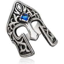 Gumush Gümüş Gladyatör Erkek Yüzük