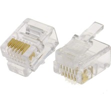 Acenter Telefon Soketi 6p/6c 100 Lük Paket