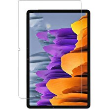 TEKNETSTORE Samsung Galaxy Tab S7 T870 Nano Kırılmaz Ekran Koruyucu Kırılmaz Şeffaf Cam Koruyucu Tam Uyumlu