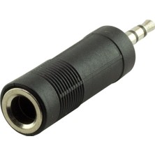 Acenter 3.5 mm St E/1 Dişi6.3 mm Jack (6.3 Mm-3.5mm (Çevirici) Jack