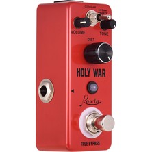 Rowin Holy War Analog Heavy Metal Distortion Gitar Efekt Pedalı (Yurt Dışından)