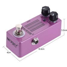 Mosky Mp-51 Reverb Mini Tekli Gitar Efekti Pedal True (Yurt Dışından)