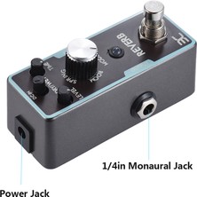 Eno Reverb Gitar Efekt Pedal True Bypass (Yurt Dışından)