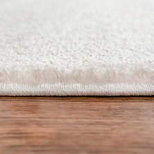 Galaksi Home  Kuğu serisi Düz Krem Beyaz Halı Modern Spor Halı Salon Halısı F00KrmSaç