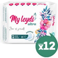 Myleydi Ultra Hijyenik Ped Normal 10'lu 12 Paket